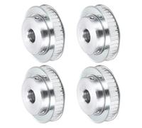 sourcing map 4Pcs Timing Belt Pulley Aluminum Idler Pulley XL40 Teeth 9/16"(15mm) Bore for 10mm Width Belts, 3D Printers, CNC Machines, Industry