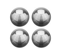 sourcing map 4pcs Tungsten Steel Bearing Balls 10mm Tungsten Carbide Precision Ball, G5 Grade