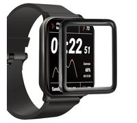sourcing map 4pcsWatch Glass Curved Screen Protectors 32mm x 38mm Rectangle HD Tempered Glass Smart Watch Dial Crystal Face Protective Film Full Coverage for Watch S3/S2/S1 42mm, Clear