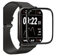 sourcing map 4pcsWatch Glass Curved Screen Protectors 34mm x 41mm Rectangle HD Tempered Glass Smart Watch Dial Crystal Face Protective Film Full Coverage for Watch S9/S8/S7 45mm, Clear