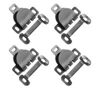 sourcing map 4set Hooks and Eyes Closure Set 16.5mm Metal Hook and Eye Sewing Clasp Snaps Fasteners for Clothing Bra Trousers Pants DIY Craft, Gunmetal