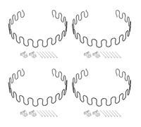 sourcing map 4Sets Upholstery Spring Replacement Kits, 29.53" Sagging Cushions Repair Kit with Clips Nails for Furniture Sofa Recliner Chair