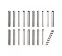 sourcing map 4x18mm Dowel Pins, 20pcs 304 Stainless Steel Round Head Flat Chamfered End Dowel Pin Bunk Bed Pins Shelf Pegs Support Shelves Fasten Elements