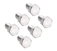 sourcing map 5/16-18x5/8" Hex Bolts 304 Stainless Steel Hexagon Screw Bolt 6pcs
