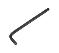 sourcing map 5/16" Ball End Hex Key Wrench, L Shaped Long Arm CR-V Repairing Tool, Black