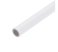 sourcing map 5/16 Inch PVC Rigid Tube Round Pipe Tubing Hardware Tubing 6mm ID 8mm OD 9" Length White High Impact for Water Pipe, Crafts, Cable Sleeve