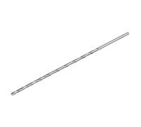 sourcing map 5.2mm Twist Drill Bits, High-Speed Steel Straight Shank Extra Long Drill Bit 250mm Length for Wood Plastic Aluminum