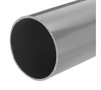 sourcing map 5.5 Inch PVC Rigid Tube Round Pipe Tubing Hardware Tubing 131.4mm ID 140mm OD 330mm/13 Light Grey High Impact for Water Pipe