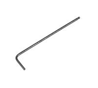 sourcing map 5/64" Ball End Hex Key Wrench, L Shaped Long Arm CR-V Repairing Tool, Black