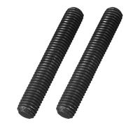 sourcing map 5/8-11 UNC Fully All Threaded Rod, 4Pcs B7 Alloy Steel Long Threaded Screw 3.97" Length Right Hand Threads Fully Studding Rod Bar for Machinery, Construction, Black