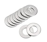 sourcing map 5/8" 316 Stainless Steel Flat Washer for Screw Bolt 15Pcs