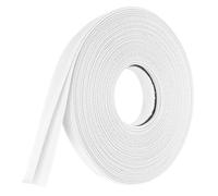 sourcing map 5/8 Inch Double Fold Bias Tape Polyester Continuous Bulk Bias Tape for Sewing Seaming Quilting Hemming Binding Crafts (White 10 Yards)