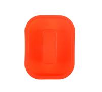 sourcing map 5 Inch Large 3D Alphabet Letter Mould for Resin, O Capital Silicone Letter O Mould for Epoxy Resin Art DIY Crafts Decoration, Red