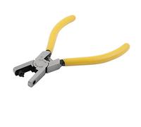sourcing map 5 Inch Length Paper Crafts 2mm Dia One Single Hole Punch Plier