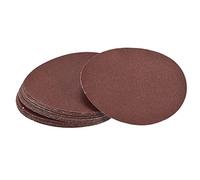 sourcing map 5-Inch PSA Sanding Disc Aluminum Oxide Adhesive Back Sandpaper 120 Grit 30 Pcs