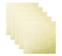 sourcing map 5 Pack Brass Mesh, 5.9" x 5.9" 120 Mesh Brass Woven Wire Mesh Brass Filter Coarse Dense Filter Screen Mesh for Non-Magnetic Signal Screen Tool DIY Fill Fabric