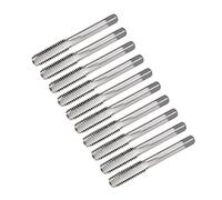 sourcing map 5 Pairs Metric Hand Threading Tap Set M8 Thread 1.25mm Pitch Taper & Plug Milling Taps Straight Flutes High Speed Steel