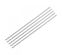 sourcing map 5 Pcs 1.3mm Mini Micro Twist Drill Bits, High-Speed Steel Straight Shank Extra Long Drill Bit 100mm for Aluminum Alloy