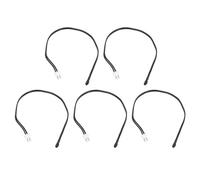 sourcing map 5 Pcs 10K NTC Thermal Sensor Probe,Epoxy Sensitive Temperature Sensor Probe 7.9 Inch Digital Thermometer Extension Cable Temp Sensor for Electrical Appliances