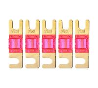 sourcing map 5 Pcs 125 A 32 V Mini ANL Fuse Replacement Electrical Protection Electronics Blade Fuse for Automotive Marine Audio Video System