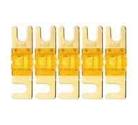 sourcing map 5 Pcs 40 A 32 V Mini ANL Fuse Replacement Electrical Protection Electronics Blade Fuse for Automotive Marine Audio Video System