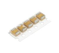 sourcing map 5 Pcs 47uF Tantalum Capacitor, 16V Tantalum Electrolytic Capacitor Patch Replacement Kit for Game Stick Electronic Smart Device DIY Circuit