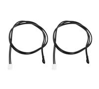 sourcing map 5 Pcs 50K NTC Thermal Sensor Probe, Epoxy Sensitive Temperature Sensor Probe 17.7 Inch Digital Thermometer Extension Cable Temp Sensor