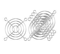sourcing map 5 Pcs 60mm Fan Grill Cooling Protective Fan Finger Guard Fan Protection Metal Mesh
