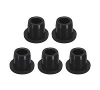 sourcing map 5 Pcs Black Plug Holes, Waterproof Rubber Button Plug for 10mm / 0.39" Hole