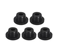 sourcing map 5 Pcs Black Plug Holes, Waterproof Rubber Button Plug for 16mm / 0.63" Hole