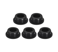 sourcing map 5 Pcs Black Plug Holes, Waterproof Rubber Button Plug for 26mm / 1.02" Hole