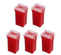 sourcing map 5 Pcs Cartridge Fuse, 48VDC 50A Tall Profile Terminal Automotive Assortment Case Fuse for Car, Truck, RV, Boats