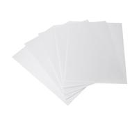 sourcing map 5 Pcs Corrugated Plastic Sheet, 4mm White Corrugated Plastic Boards 10 x 10 Inch Blank Waterproof Yard Signs for DIY Crafts, Guidepost, Party Decorations