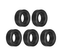sourcing map 5 Pcs Ferrite Core 9.8x17x6.8mm Toroid Ferrite Chokes Black
