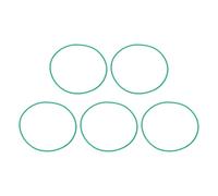 sourcing map 5 Pcs Fluorine Rubber O-Rings 105mm OD 100.2mm ID 2.4mm Width Round Sealing O Ring Seal Gasket for Industrial Engines Plumbing Faucet Hose Automotive