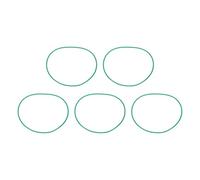 sourcing map 5 Pcs Fluorine Rubber O-Rings 120mm OD 115.2mm ID 2.4mm Width Round Sealing O Ring Seal Gasket for Industrial Engines Plumbing Faucet Hose Automotive