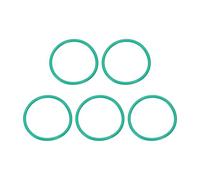 sourcing map 5 Pcs Fluorine Rubber O-Rings 40mm OD 35.2mm ID 2.4mm Width Round Sealing O Ring Seal Gasket for Industrial Engines Plumbing Faucet Hose Automotive