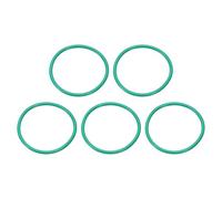 sourcing map 5 Pcs Fluorine Rubber O-Rings 42mm OD 37.2mm ID 2.4mm Width Round Sealing O Ring Seal Gasket for Industrial Engines Plumbing Faucet Hose Automotive