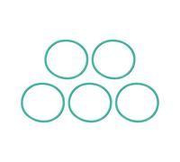 sourcing map 5 Pcs Fluorine Rubber O-Rings 47mm OD 42.2mm ID 2.4mm Width Round Sealing O Ring Seal Gasket for Industrial Engines Plumbing Faucet Hose Automotive