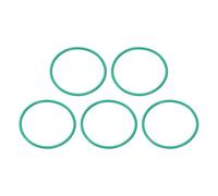 sourcing map 5 Pcs Fluorine Rubber O-Rings 50mm OD 45.2mm ID 2.4mm Width Round Sealing O Ring Seal Gasket for Industrial Engines Plumbing Faucet Hose Automotive