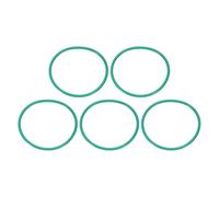 sourcing map 5 Pcs Fluorine Rubber O-Rings 54mm OD 49.2mm ID 2.4mm Width Round Sealing O Ring Seal Gasket for Industrial Engines Plumbing Faucet Hose Automotive