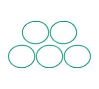 sourcing map 5 Pcs Fluorine Rubber O-Rings 60mm OD 55.2mm ID 2.4mm Width Round Sealing O Ring Seal Gasket for Industrial Engines Plumbing Faucet Hose Automotive