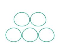 sourcing map 5 Pcs Fluorine Rubber O-Rings 68mm OD 63.2mm ID 2.4mm Width Round Sealing O Ring Seal Gasket for Industrial Engines Plumbing Faucet Hose Automotive