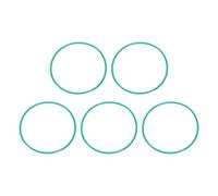 sourcing map 5 Pcs Fluorine Rubber O-Rings 79mm OD 74.2mm ID 2.4mm Width Round Sealing O Ring Seal Gasket for Industrial Engines Plumbing Faucet Hose Automotive