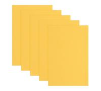 sourcing map 5 Pcs Gold EVA A4 Foam Sheets Crafts, 12 x 8 Inch Foam Paper for DIY Crafts Project Classroom Scrapbook Art Cards Home Office Decoration (2mm Thick)