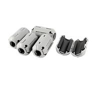 sourcing map 5 Pcs Gray UF90B 7.5mm Dia Clip EMI RFI Noise Ferrite Core Filter