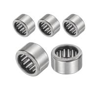 sourcing map 5 Pcs HK1512 Needle Roller Bearings One Way Bearing 15x21x12mm, Temperature Resistant Steel Bearing
