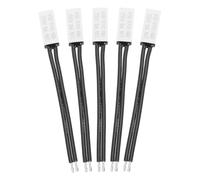 sourcing map 5 Pcs KSD9700 Thermostat 150°C/302°F Normally Close Temperature Switch Thermal Protector N.C 10A 250V Plastic Temperature Controller for Electrical Appliances Motors Equipment