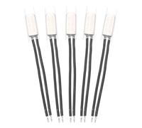 sourcing map 5 Pcs KSD9700 Thermostat 160°C/320°F Normally Close Temperature Switch Thermal Protector N.C 10A 250V Metal Temperature Controller for Electrical Appliances Motors Equipment