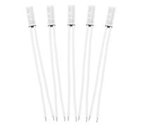 sourcing map 5 Pcs KSD9700 Thermostat 90°C/194°F Normally Close Temperature Switch Thermal Protector N.C 2A 250V Plastic Temperature Controller for Electrical Appliances Motors Equipment